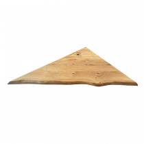 Eiche Eck-Waschtisch, Dreiecksplatte, Waschtischplatte Ecke, Zuschnitt nach Vorgabe möglich, Viertelkreis, Gäste-WC Eiche Eck-Waschtisch, Dreiecksplatte, Waschtischplatte Ecke, Zuschnitt nach Vorgabe möglich, Viertelkreis, Gäste-WC